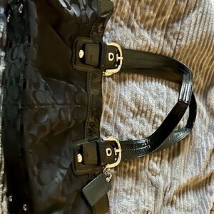 Authentic Coach Black  Bag